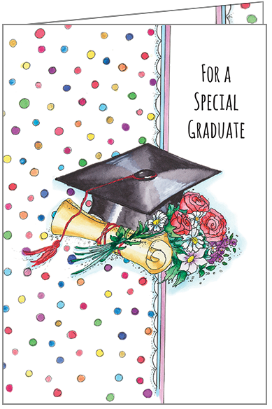 Grad Cap Graduation Card