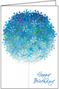 Gradient Illustration Birthday Card