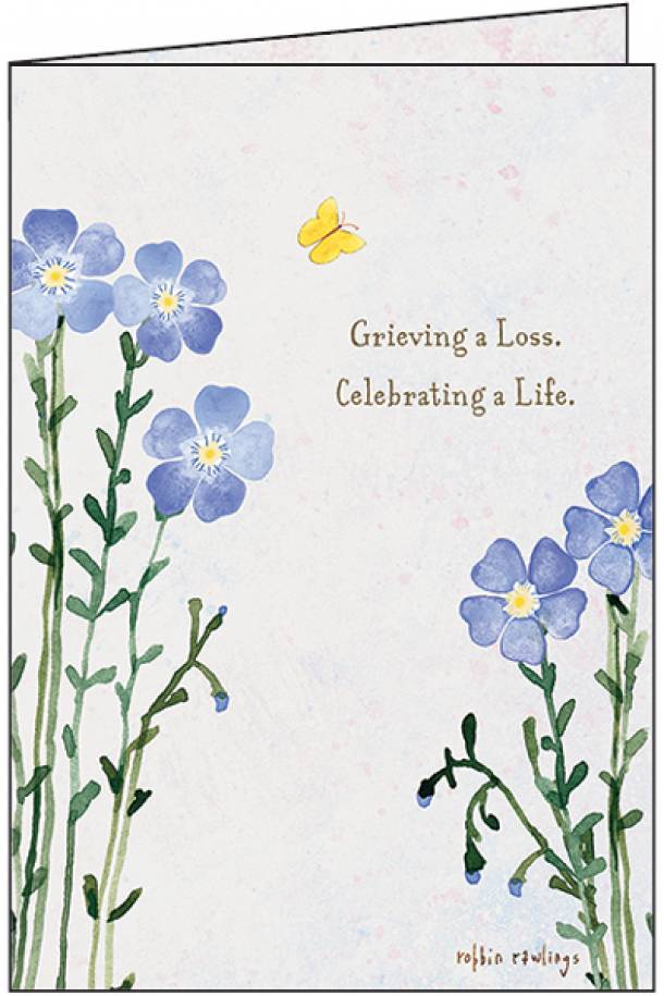Grieving a Loss Sympathy Card-SU202C
