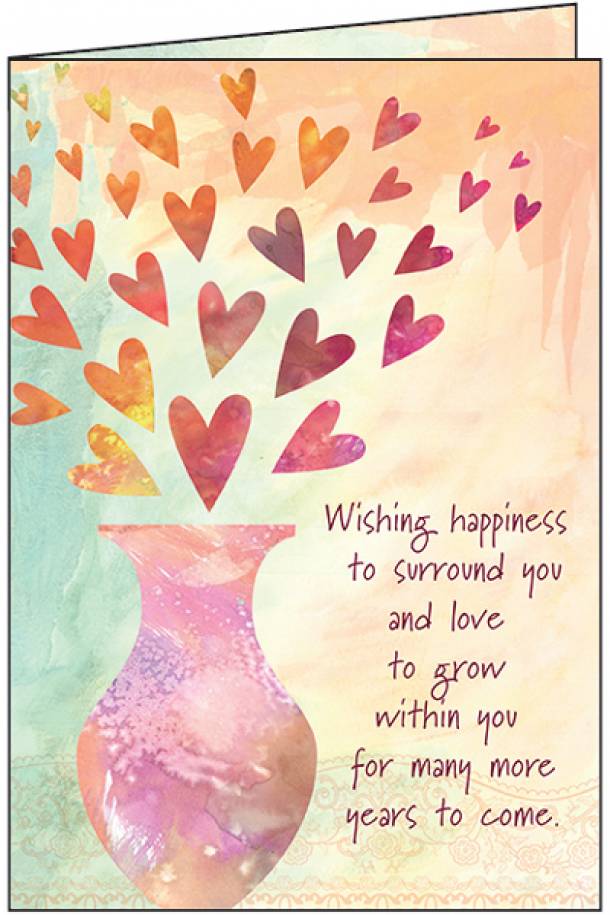 Happiness Anniversary Card-A9488
