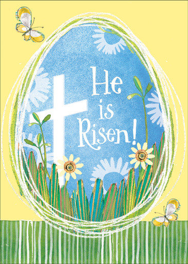He is Risen Easter Card