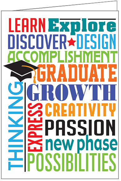 Inspirational Graduation Card