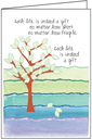 Life is a Gift Sympathy Card