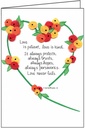 Love is Patient Wedding Card-W414
