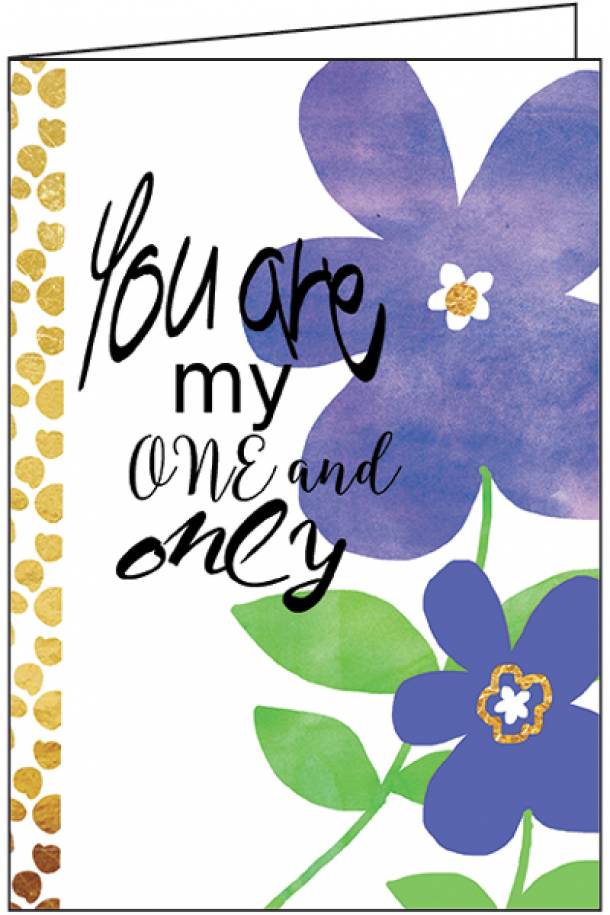 One and Only Anniversary Card-AN403