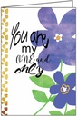 One and Only Anniversary Card-AN403