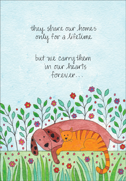 P5405 - Forever Pet Sympathy Card