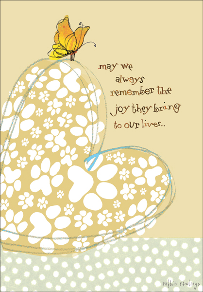 PU426 - Special Pet Sympathy Cards