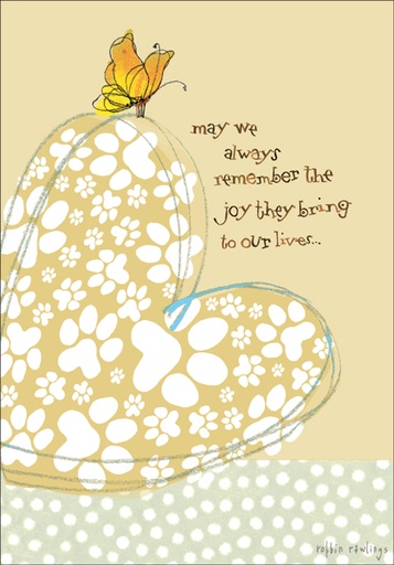 Special Pet Sympathy Cards