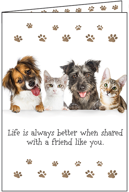 Pet Friendship Card
