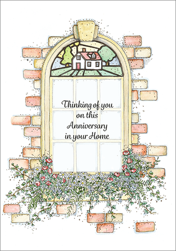 Thinking of You Home Anniversary Cards