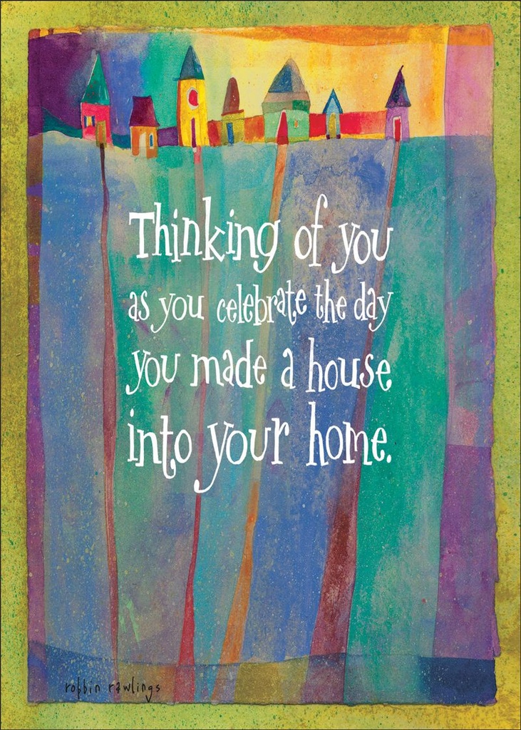 RER401 - New Home Anniversary Cards