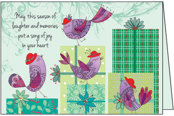 Red Hat Christmas Card