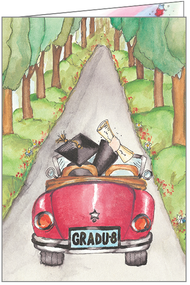 Road Ahead Graduation Card