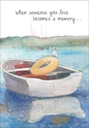 Row Boat Sympathy Card-S4251