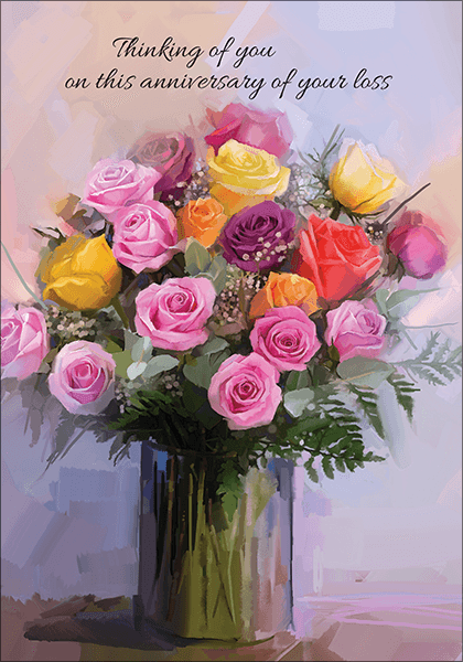 S207H - Thinking of You This Anniversary of Loss Cards