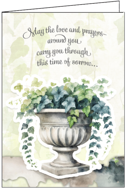 S233 May the love and prayers around you carry you through this time of sorrow