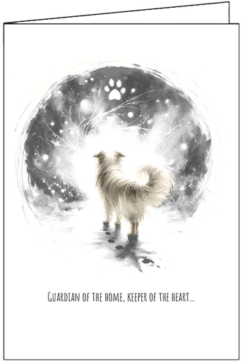 Guardian of the Heart Pet Sympathy Card