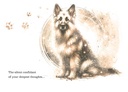 S244681 - The Confidant - Sympathy Card for Pet Loss