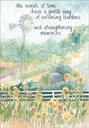 S4214H - Winds of Time Death Anniversary Cards