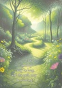 S44657 - Winding Path Encouragement Card - Supportive Steps