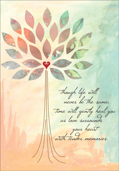 S9299H - Anniversary of Loss Sympathy Card