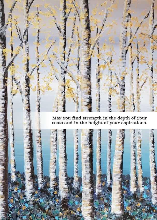 SA204 - Find Strength in Your Roots Encouragement Card