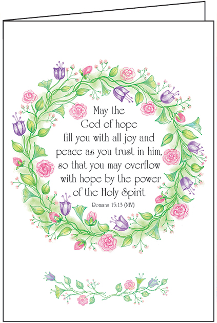 SH258C - Encouragement card with Scripture