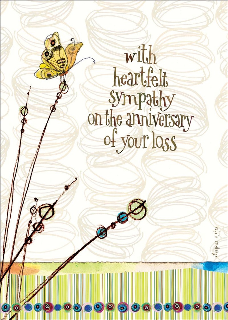 SR209H - Anniversary of Loss Cards