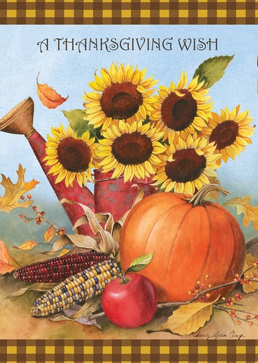 Sunflowers Thanksgiving Card