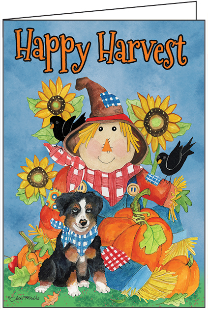 TGJ883 - Happy Harvest card