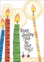 Tall Candles Birthday Card