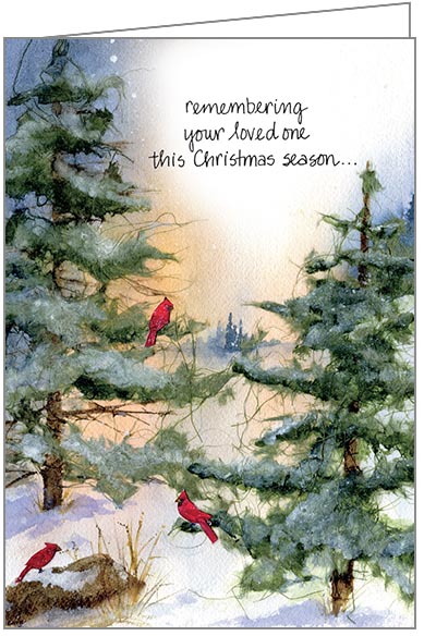 Thinking of you remembering loved ones this Christmas CG711H