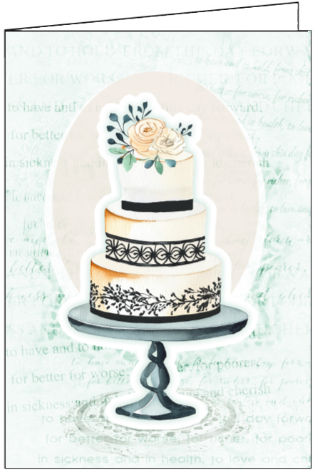 W439 Wishing you a joyful wedding