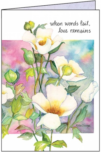 Watercolor Sympathy Card