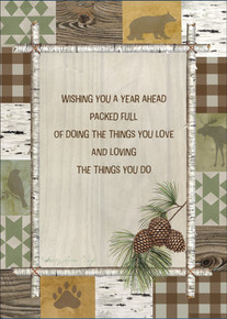 Birch Birthday Card