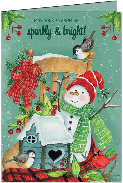 CJ714 - Christmas Friends - Cello Pack of 10