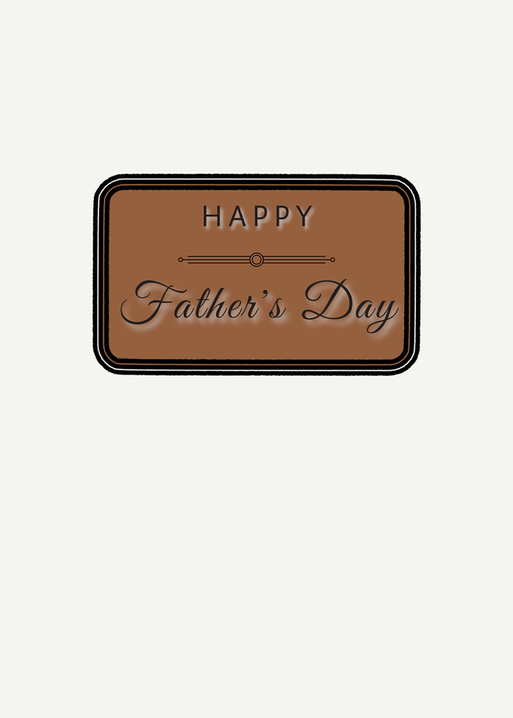 Happy Father's Day Sign
