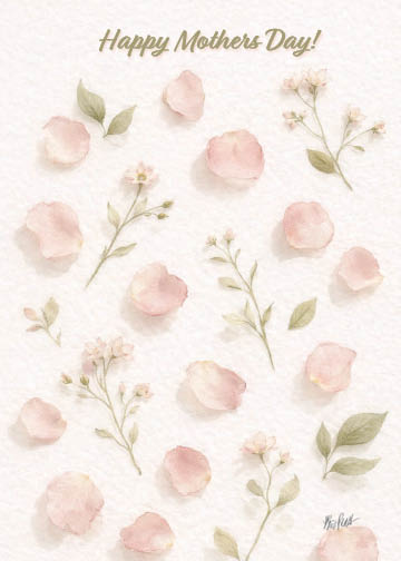 Elegantly Pressed Flowers for Mother’s Day