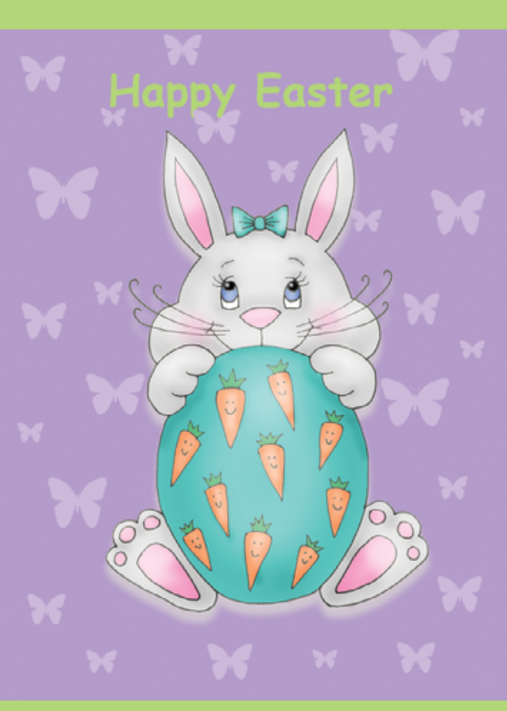 Magical Easter Bunny and Eggs