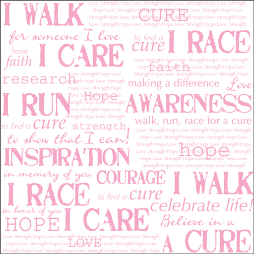 I Race Scrapbook Paper