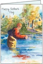 Fly Fishing Father's Day Card-F4678