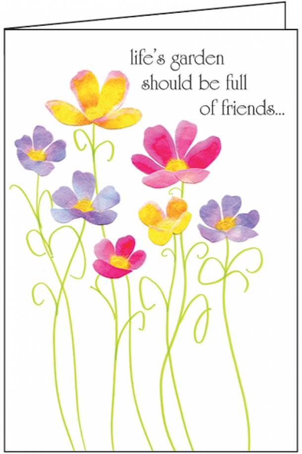 Life's Garden Greeting Card-FH455