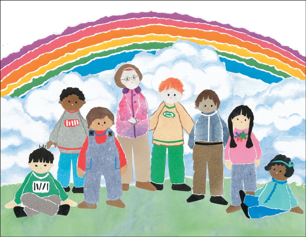 Multicultural Kids Note Cards-BL98