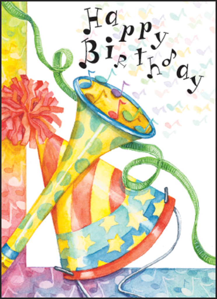 Volunteer Happy Birthday Note Cards-TBL06V