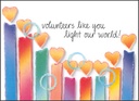 Volunteer Light Up the World Note Cards-BL173V