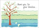 Thank You Donation Note Cards-BL42