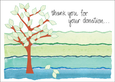 Thank You Donation Note Cards