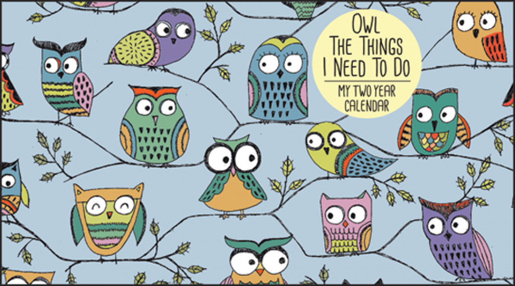Owls Pocket Calendar-WPP178