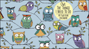 Owls Pocket Calendar-WPP178